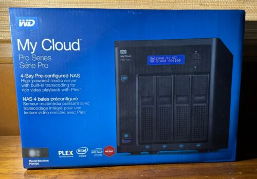 WD My Cloud Pro Series PR4100 Network Attached Storage Diskless