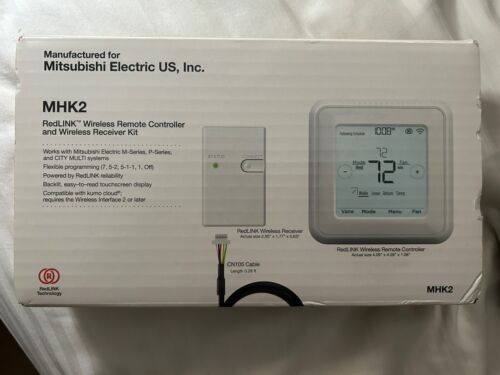 Mitsubishi MHK2 RedLINK Wireless Thermostat & Receiver Kit