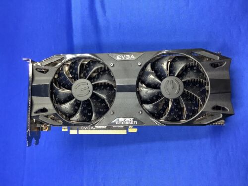 EVGA GeForce GTX 1660 Ti 6GB GDDR6 GRPAHICS CARD 06G-P4-1267-KR