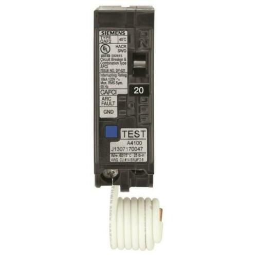 Siemens Q115DFNP Dual Function (AFCI & GFCI) Circuit Breakers