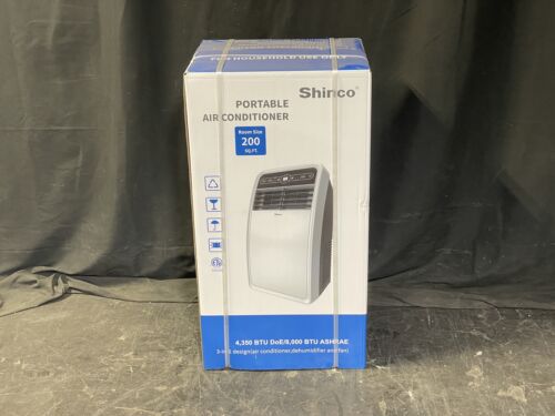 Shinco SPF1-08C 8000 BTU 3-in-1 Portable AC Unit Air Conditioner Factory Sealed