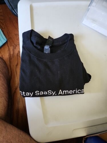 Splunk T-Shirt, “Stay SaaSy, America” Hanes XL