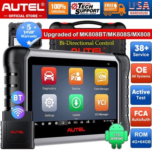 Autel MaxiCom MK808BT Pro Bluetooth Auto Car Diagnostic Tool Full System Scanner