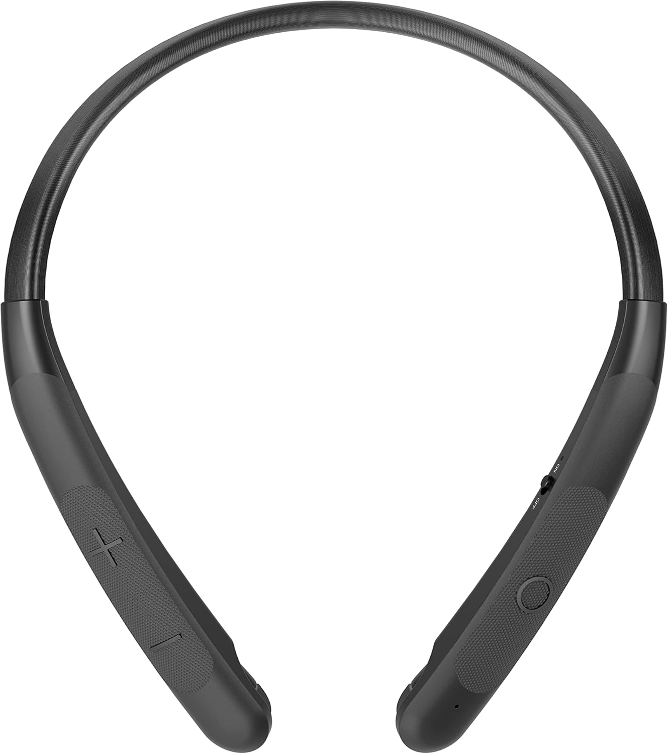 LG TONE NP3 Wireless Stereo Headset with Retractable Earbuds, Black (Renewed)