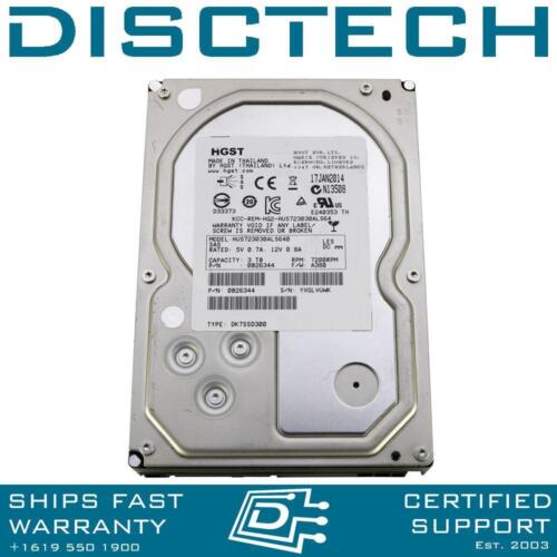 HGST UltraStar 7K3000 HUS723030ALS640 3TB 3.5″ Enterprise SAS HDD Drive 0B26328