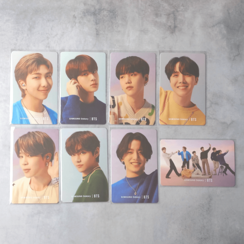 BTS Samsung Galaxy S21 New Ver. Global Edition Photo Card – Choose the Member