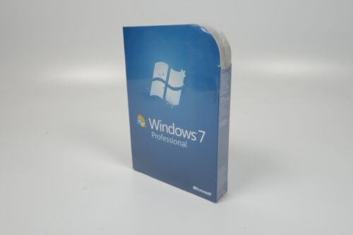 Microsoft Windows 7 Professional Pro FULL VERSION FQC-00133 GENUINE Retail Box