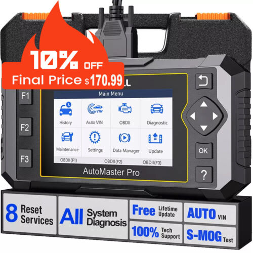 FOXWELL NT624 Pro Car Full System OBD2 Scanner Auto Diagnostic Tool Code Reader