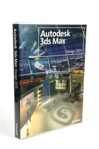 Autodesk 3ds Max Design 2011 Software DVD ***NO SERIAL NUMBER***Only Product Key