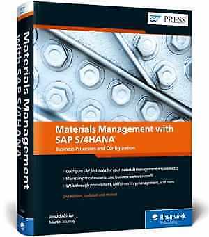 Materials Management with SAP S/4HANA – Hardcover, by Jawad Akhtar; Martin – New