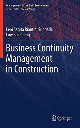 Business Continuity Management in Construction (Management in