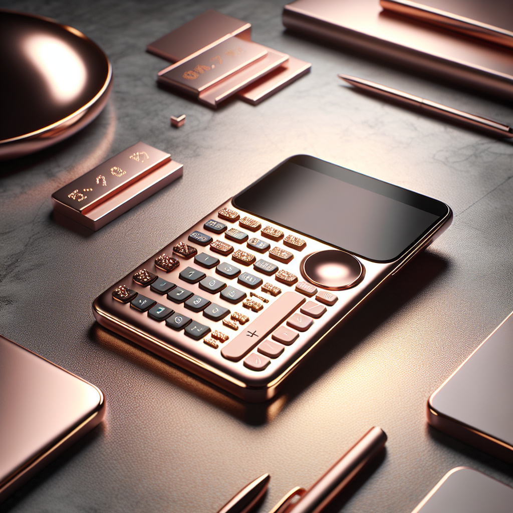 The Stylish and Innovative TI-84 Plus CE Rose Gold Calculator