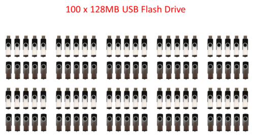 ( 100 PACK ) 128MB usb flash drive 2.0 thumb data storage jump Disk memory stick