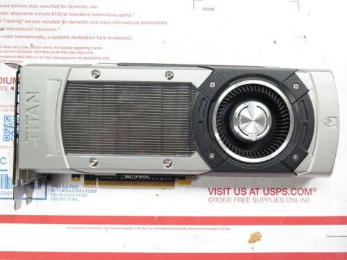 USED NVIDIA EVGA GeForce GTX Titan (GK110)6GB GPU Cards 06G-P4-2791-KR