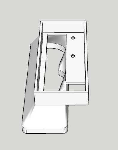 Nvidia GPU Blower Fan Shroud with Lip for A100/CMP 170HX