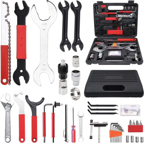 Bike Tool Kit, 44Pcs Professional Bike Repair Tool Kit, Quality Bicycle Maintena