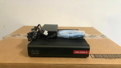 CISCO ASA5506-SEC-BUN-K9 SECURITY Firewall w/ FirePOWER ASA5506-X NO CLOCK ISSUE