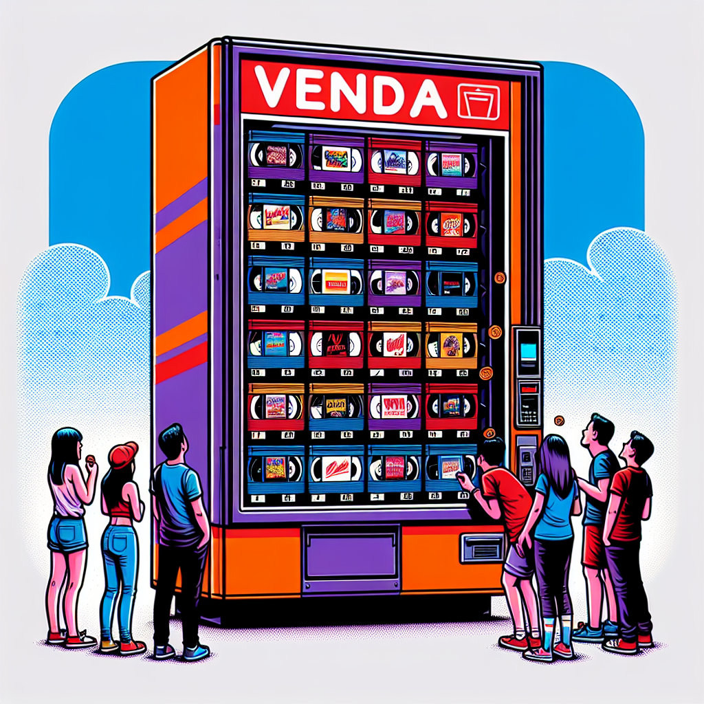 The VHS Vending Machine Revolution: Renting Movies the Old-School Way