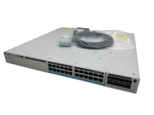 Cisco C9300-24UX-A *with C9300-NM-8X* 24-Port Fully Managed PoE+ Switch WARRANTY