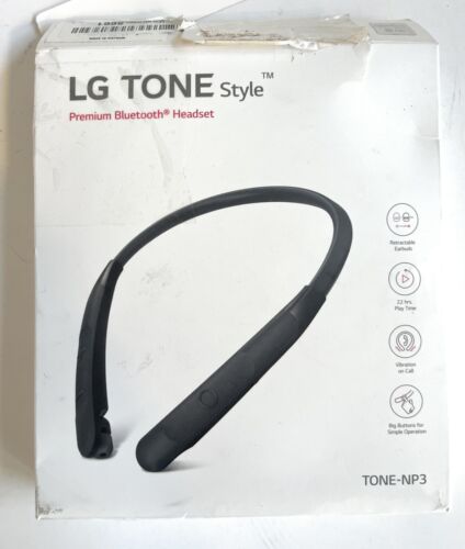 LG TONE Style Premium Bluetooth Headset TONE-NP3