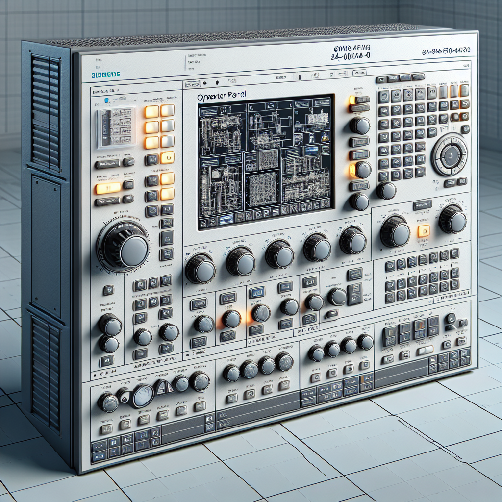 Exploring the Features and Functions of the Siemens 6AV6 545-0DA10-0AX0 Operator Panel