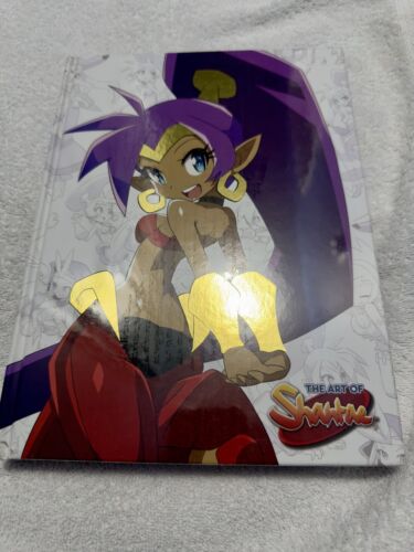 Gold Foil Art Book Of Shantae Exclusive Hardcover SDCC Edition UDON *SOLD OUT*