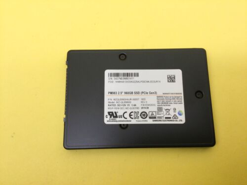 MZ-QLB9600 Samsung PM983 Series 960GB 2.5″ PCIe Gen3 SSD MZQLB960HAJR