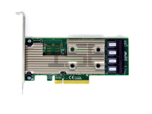 SAS9305-16I LSI SAS 9305-16I 16 Port PCIe 3.0 x8 12 Gb/s Host Bus Adapter FH