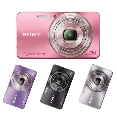 Sony Cyber-shot DSC-W570 16.1MP Digital Camera 5x Zoom w/SD Card,Battery,Charger