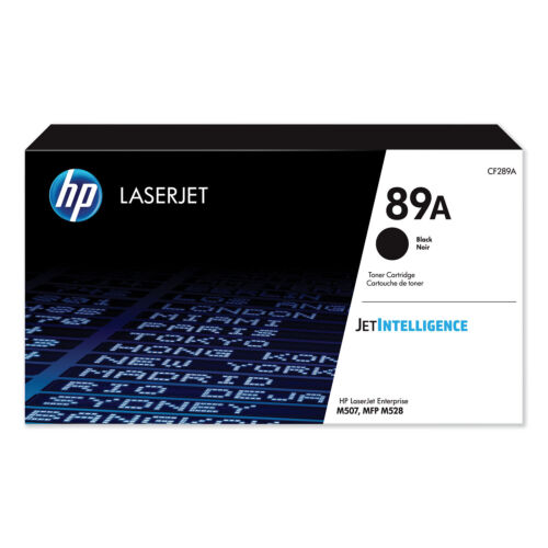 HP Inc. HP 89A  Black Original LaserJet Toner Cartridge CF289A