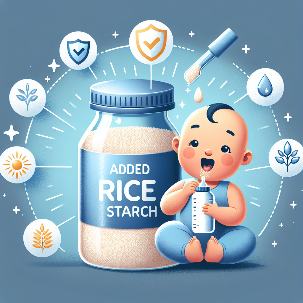 The Benefits of Using Added Rice Starch Formula for Infants