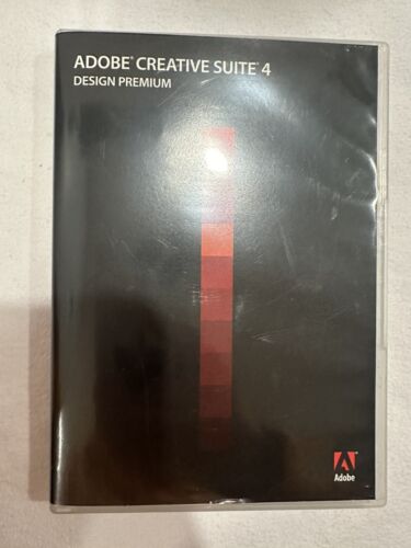 Adobe Creative Suite 4 CS4 Design Premium For MAC Full Retail DVD Version