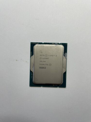 Intel Core i5-12500T SRL5W 2.00GHz 6-Core LGA1700 18MB Desktop CPU