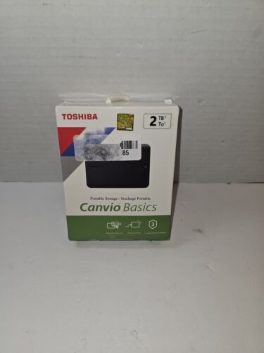 Toshiba Canvio Basics 2TB Portable Storage HDTB520XK3AA