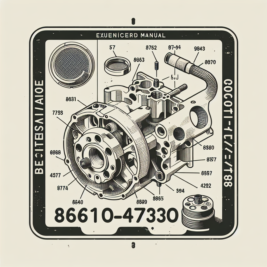 A Comprehensive Guide to Understanding the 86110-47230 Part Number