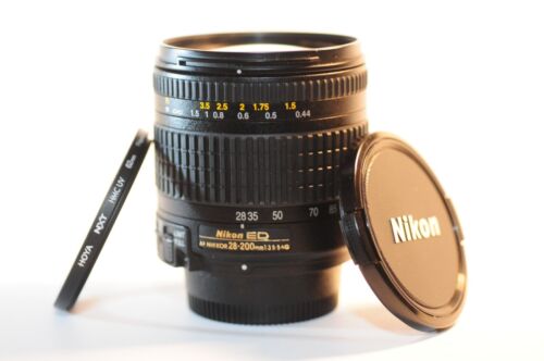 Nikon ED AF G Nikkor 28-200mm f/3.5-5.6 FX lens NICE for F100 DF D7500 D850 D5