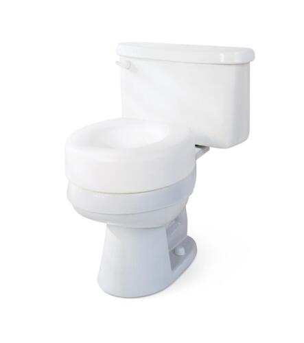 5″ Economy Toilet Seat Riser, No Lock, 400 lb. Weight Capacity, Case of 1