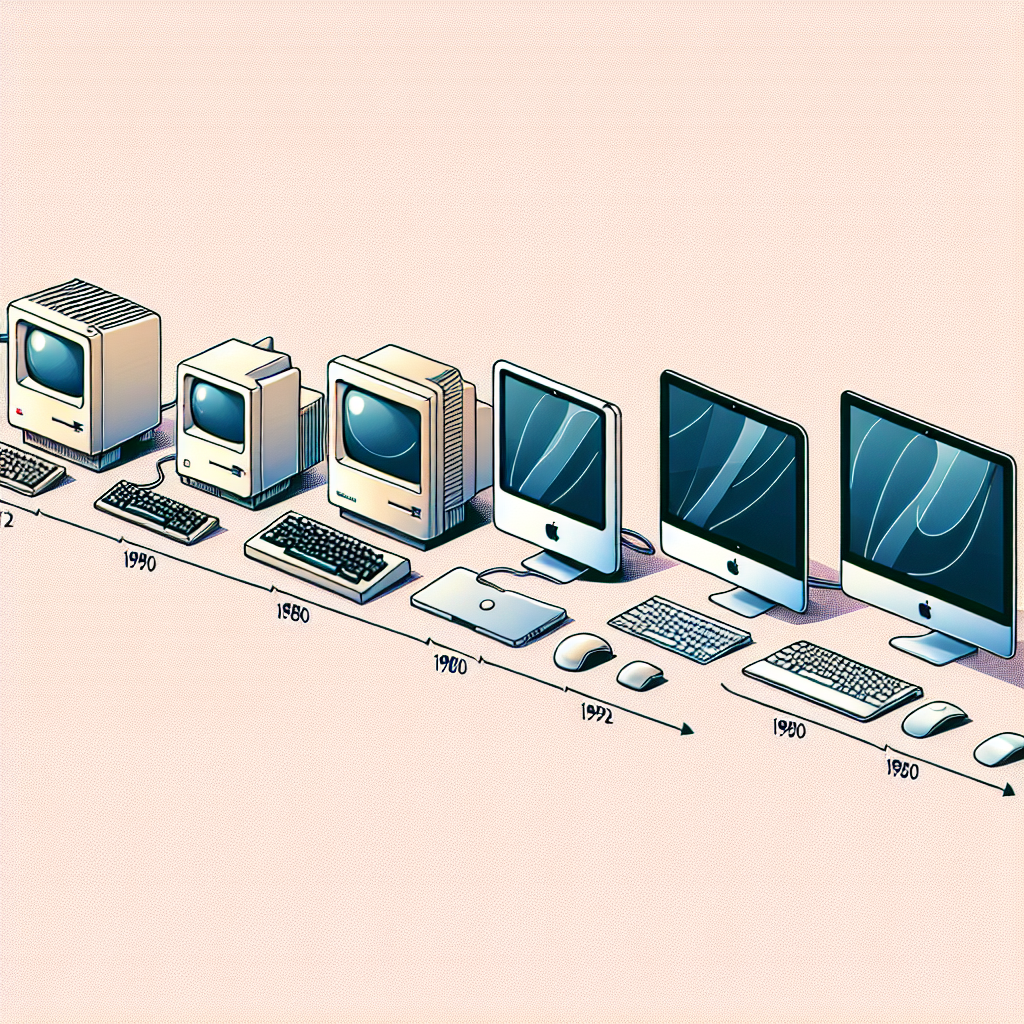 The Evolution of Mac: From the Original Macintosh to Today’s MacBooks