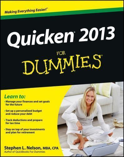 Quicken 2014 For Dummies