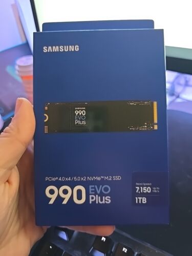 Samsung 990 EVO PLUS SSD 1 TB PCIe 4×4 | 5×2 M.2 Solid State Drive SEALED