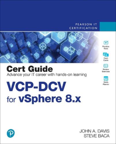 VCP-DCV for vSphere 8.x Cert Guide by John Davis Paperback Book