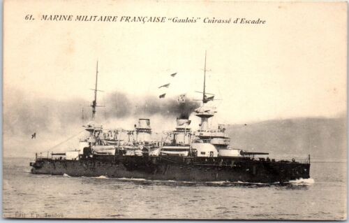 WARBOATS LE GAULOIS old postcard /REF -VP9563