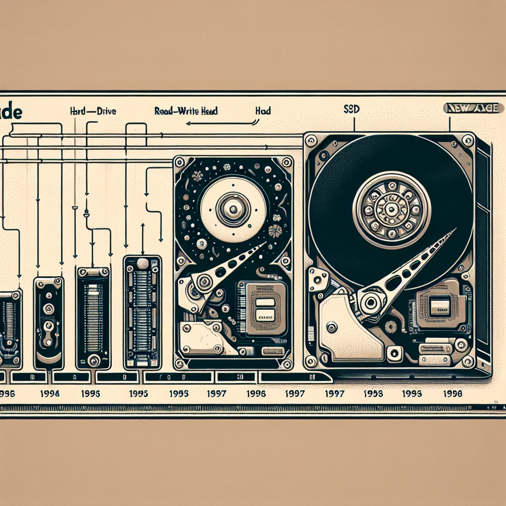 The Evolution of Read-Write Heads in Hard Drives and Solid State Drives