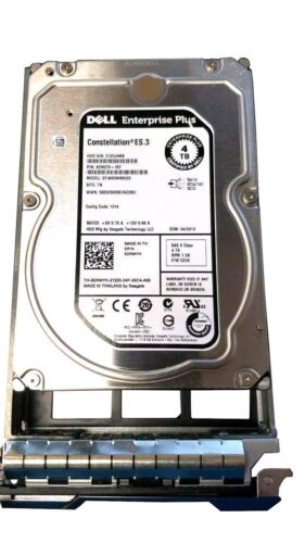 DRMYH 0DRMYH Dell ENTERPRISE 4TB 7.2K 6Gbps 128MB Cache 3.5″ SAS HDD Hard Drive