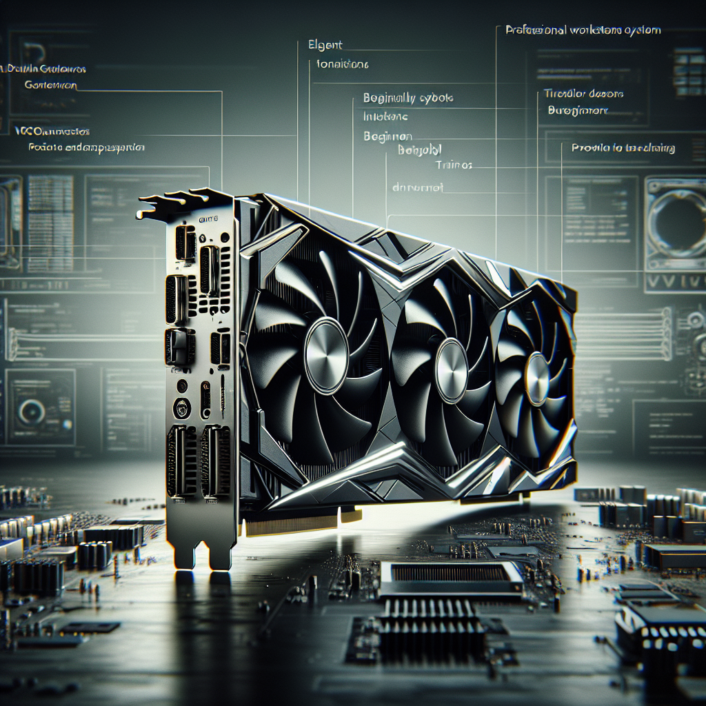 Introducing the VCQP5000-PB: A Powerful New Graphics Card for Professional Workstations