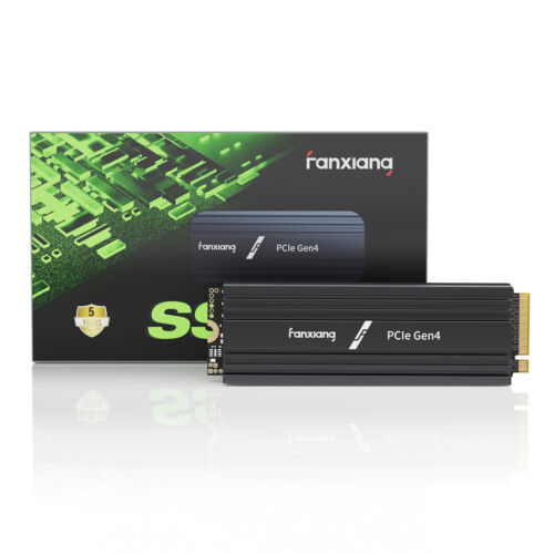 Fanxiang M.2 NVME 4TB SSD 2TB 1TB PS5 SSD 7300MBS With Heat Sink 4.0 PCIe M2 SSD