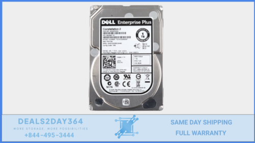 Dell ST91000640SS 1TB 2.5″ 6Gb/s 7.2K RPM SAS Hard Drive Dell P/N: 0VXTPX NOTRAY