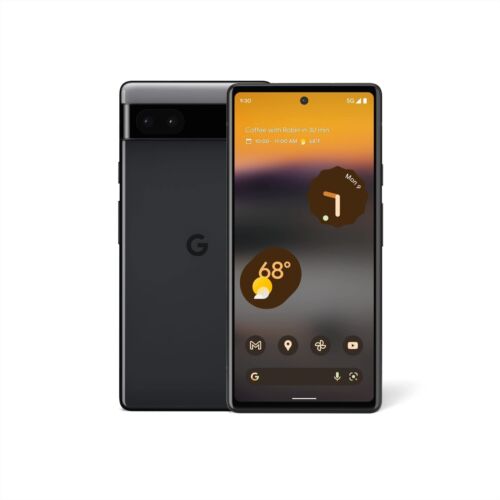 Google Pixel 6a 5G UW GX7AS – 128GB – Charcoal (Verizon Prepaid)