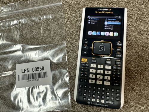 Texas Instruments TI-Nspire CX EZSpot School Calculator (READ DESCRIPTION)