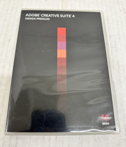 Adobe Creative Suite 4 CS4 Design Premium For MAC Full Retai DVD Version